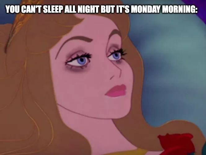 weekend hangover meme