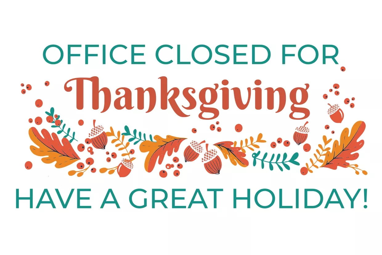 thanksgiving holiday messages to employees