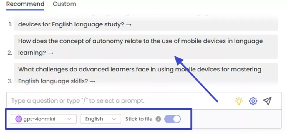 using pdfchat ai assistant
