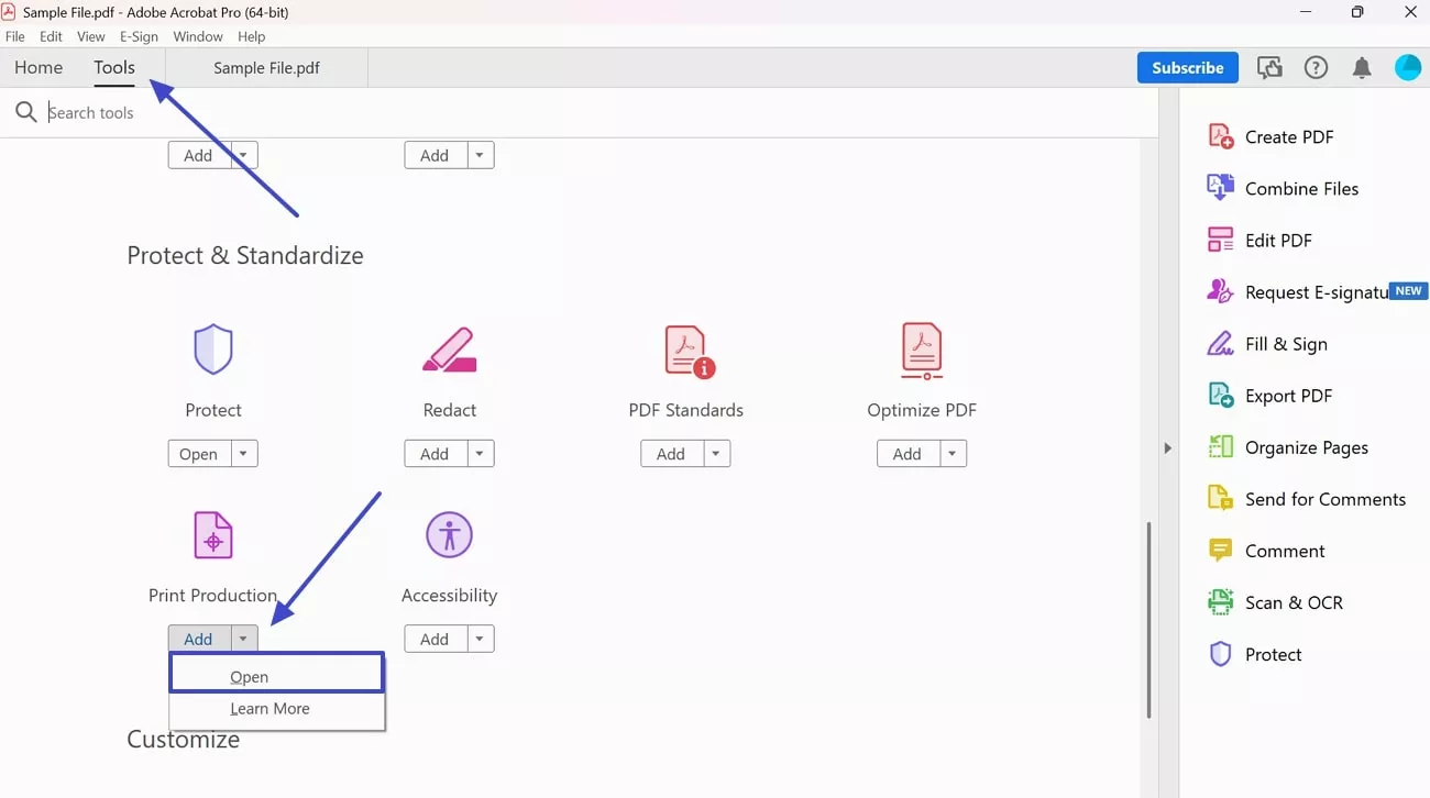 open pdf in adobe acrobat