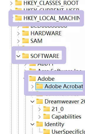 edit regedit in windows