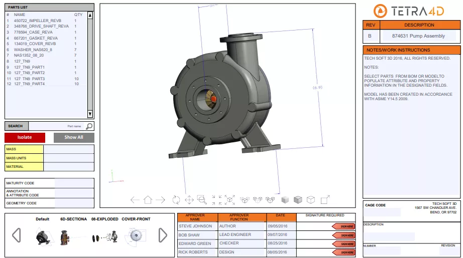 3D PDF example