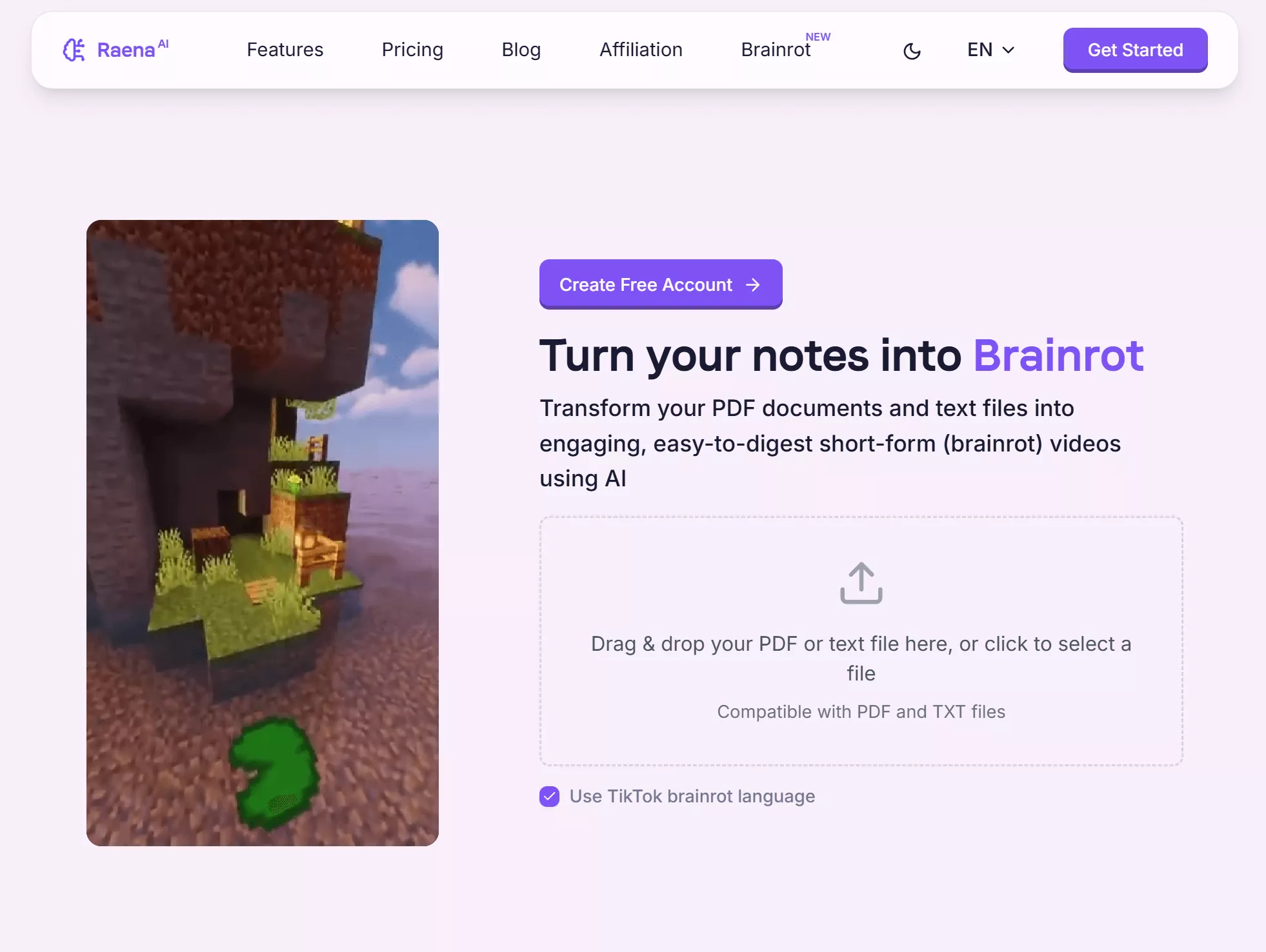 raena pdf to brainrot
