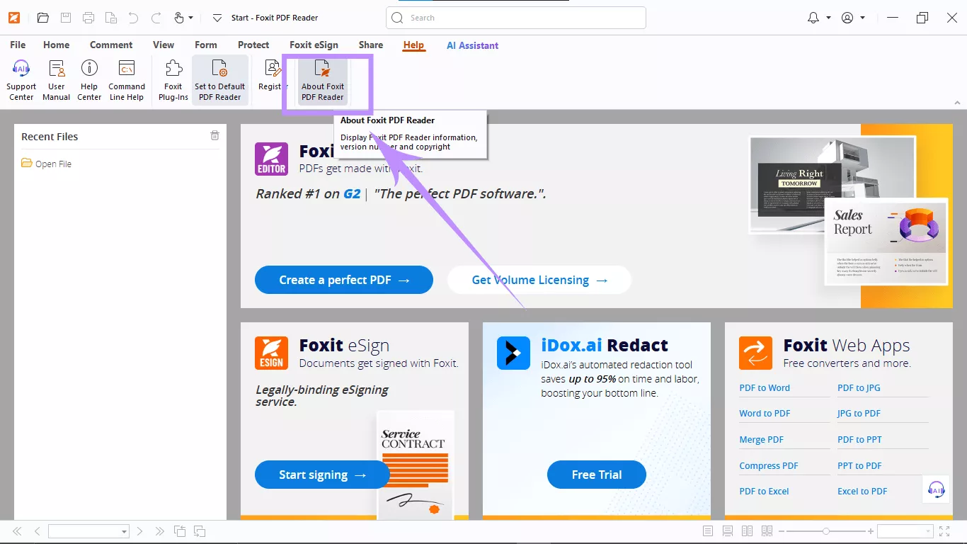 about foxit pdf reader