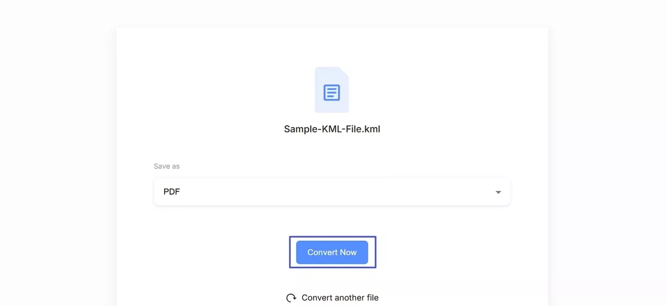 convert kml to pdf groupdocs