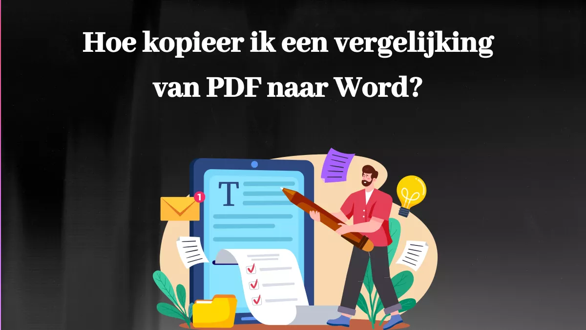 Hoe kopieer ik een vergelijking van PDF naar Word? (De complete gids)
