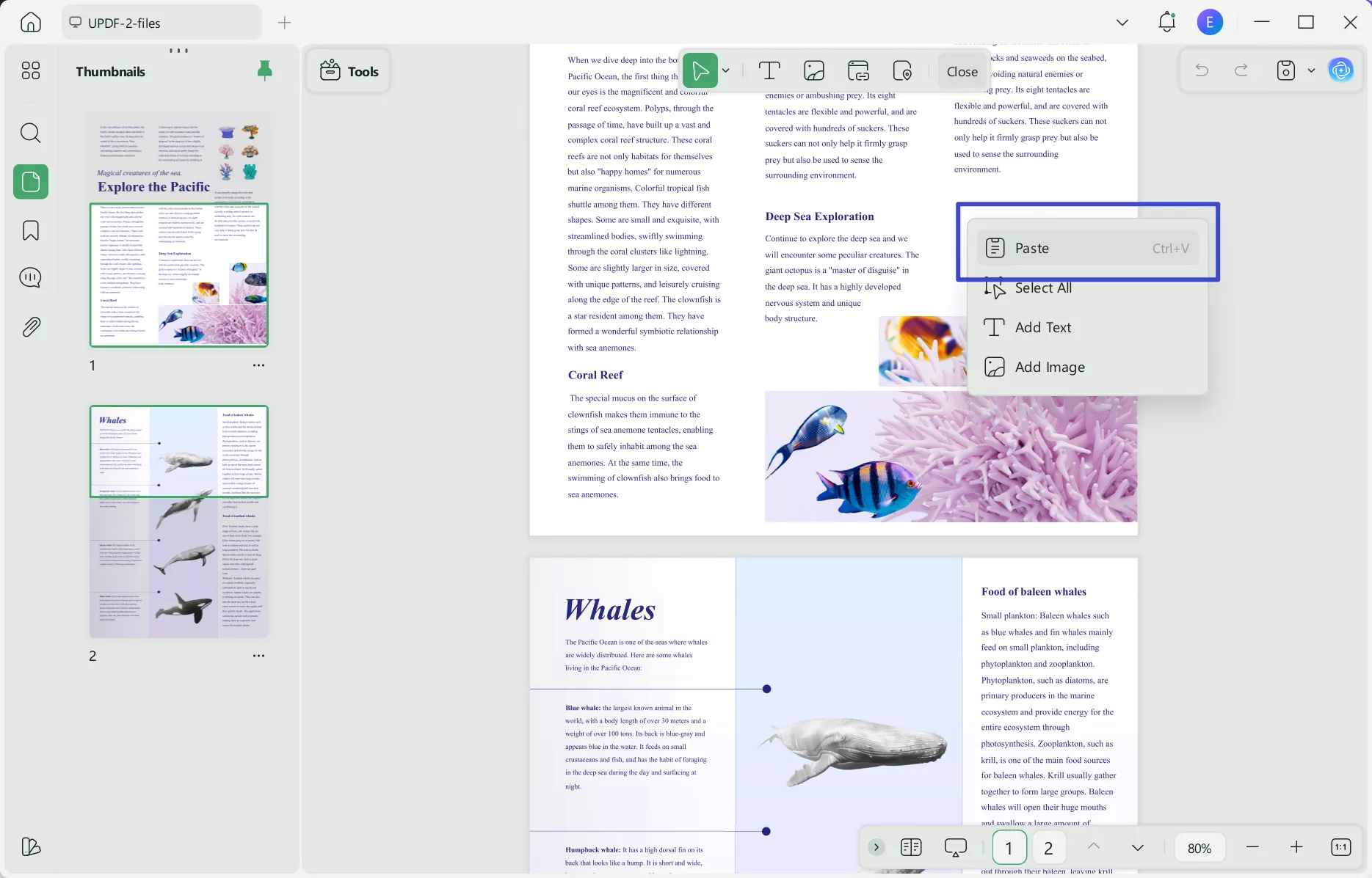 paste symbol within your pdf