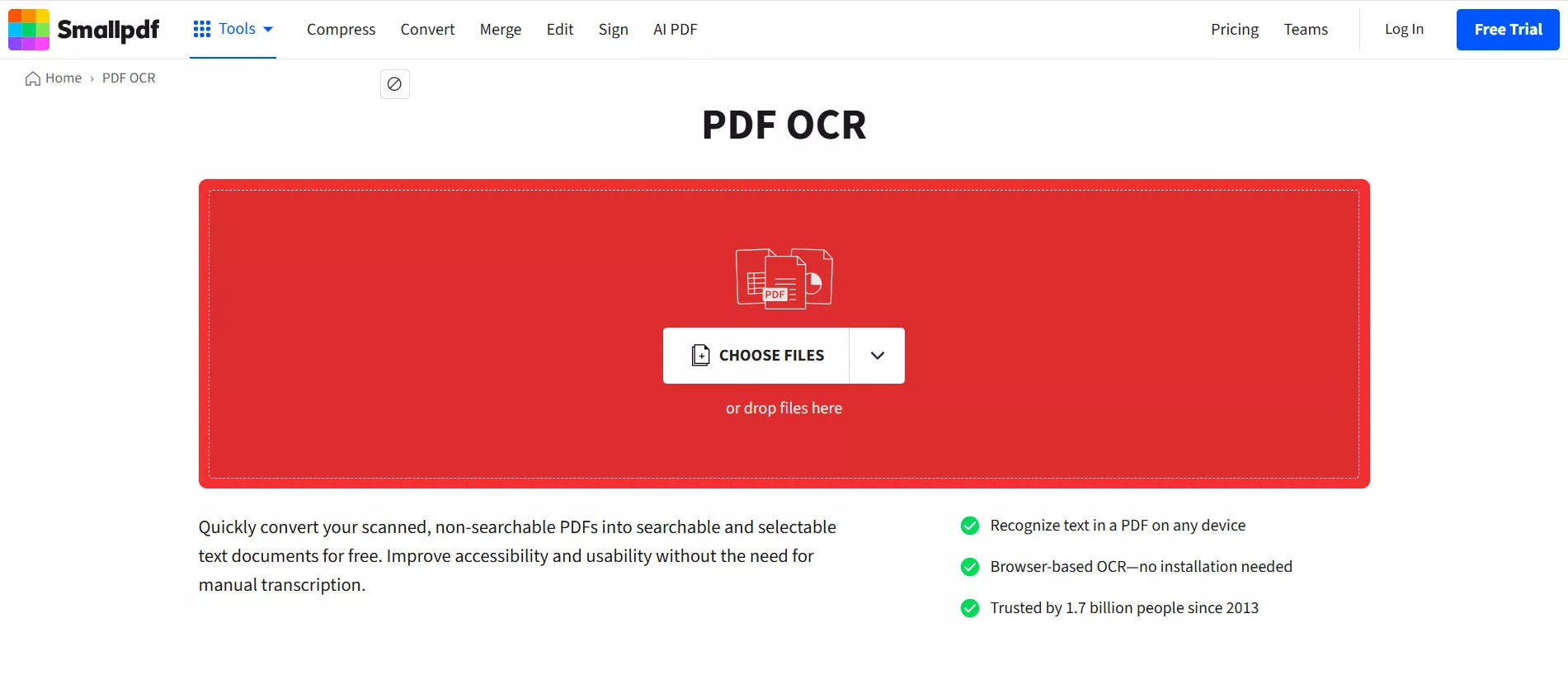 smallpdf ocr