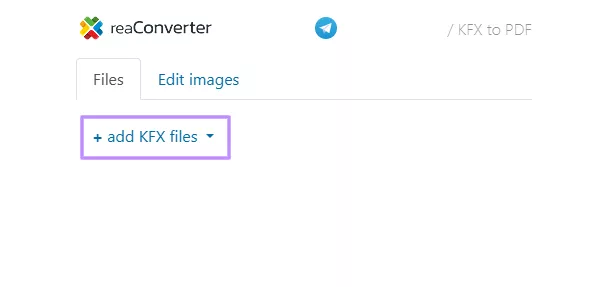 add kfx files reaconverter