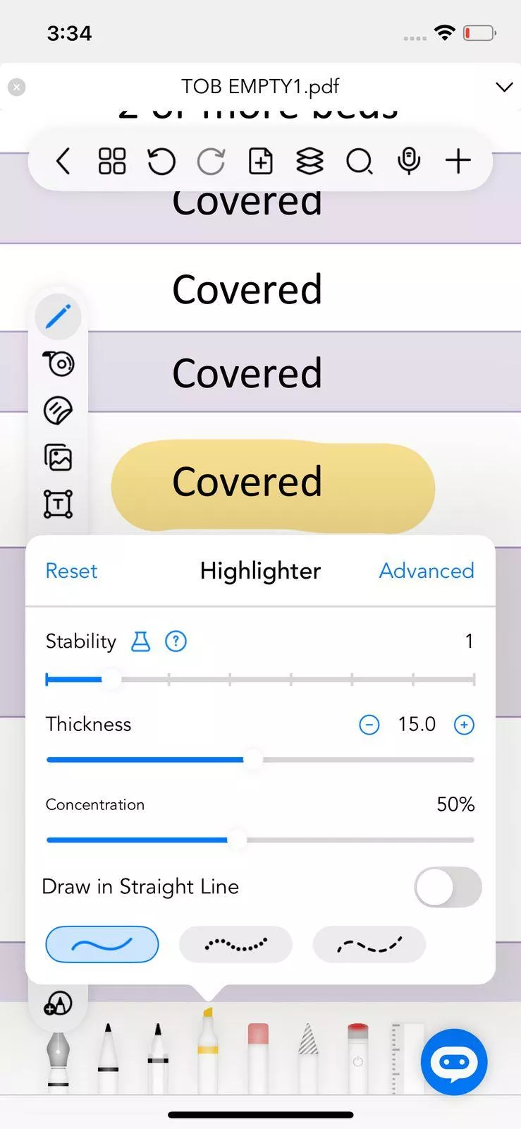annotate pdf freenotes