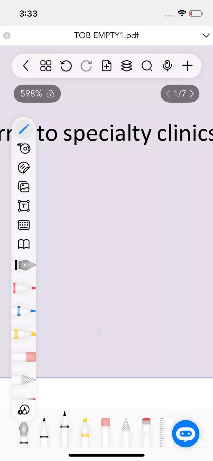 zoom in pdf freenotes