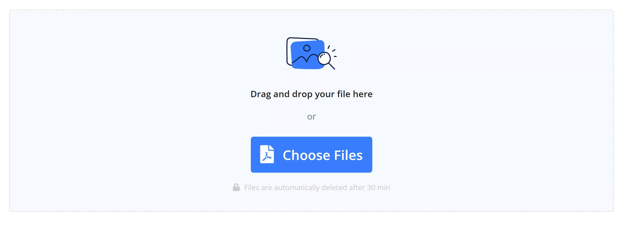 choose file on i2pdf