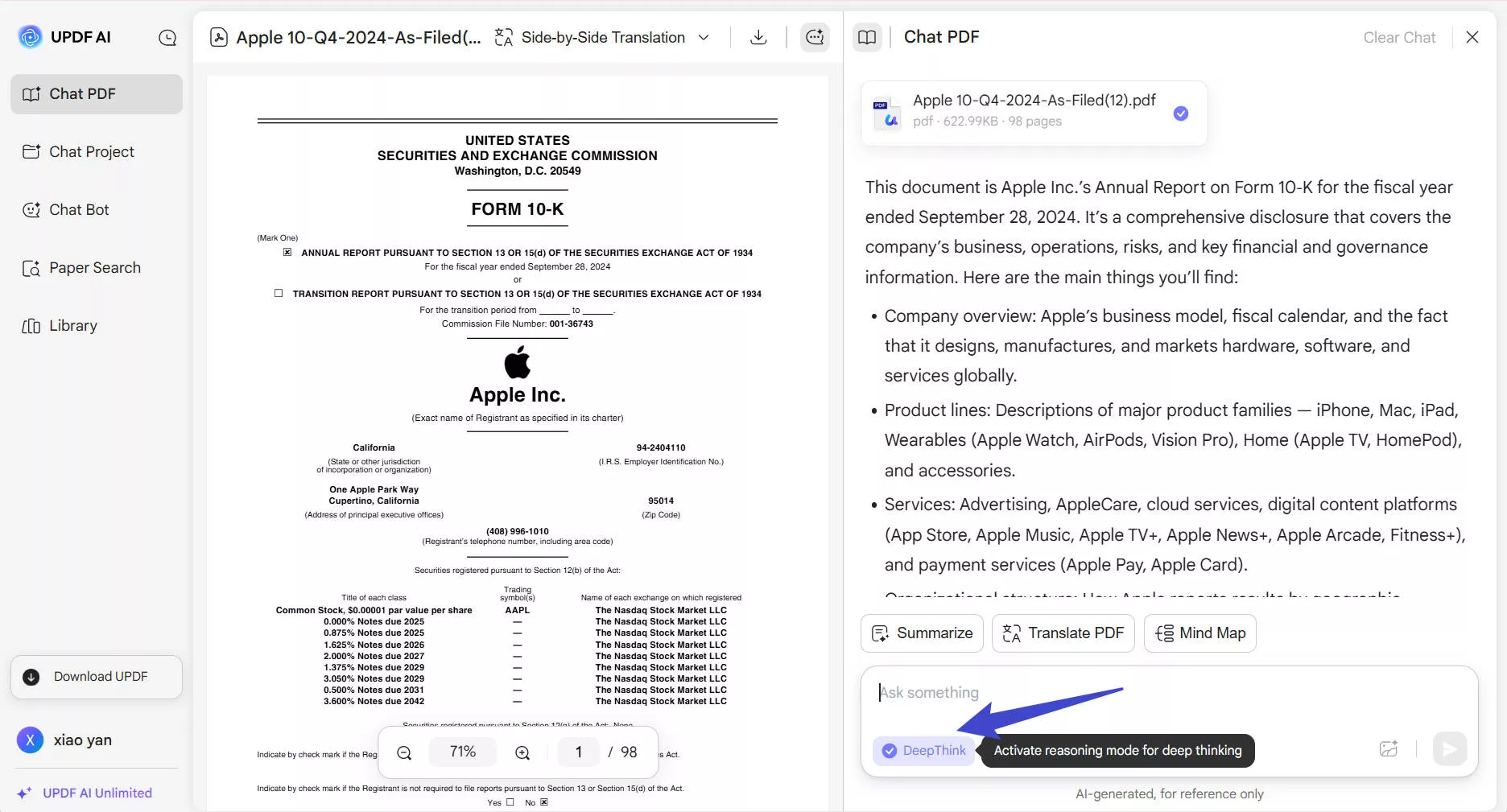 switch to DeepSeek model