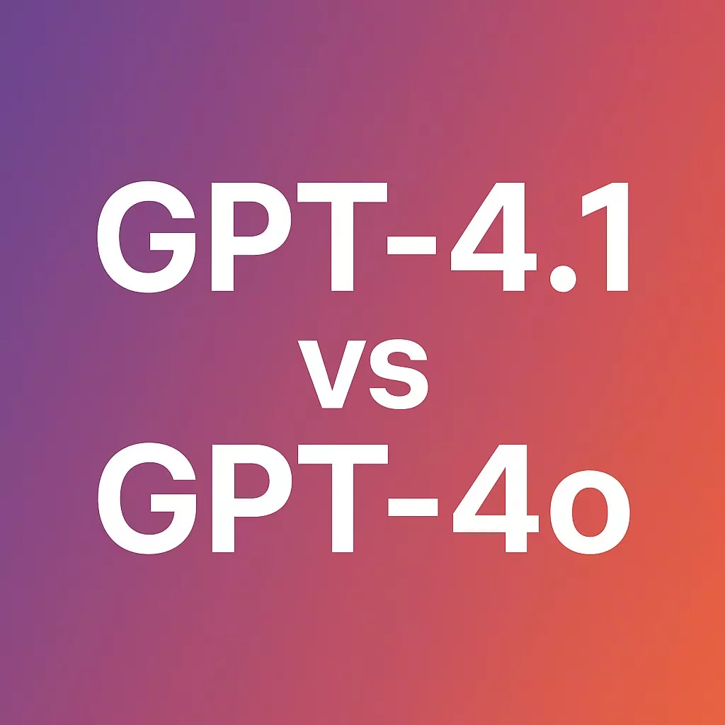 difference between gpt 4.1 and 4o
