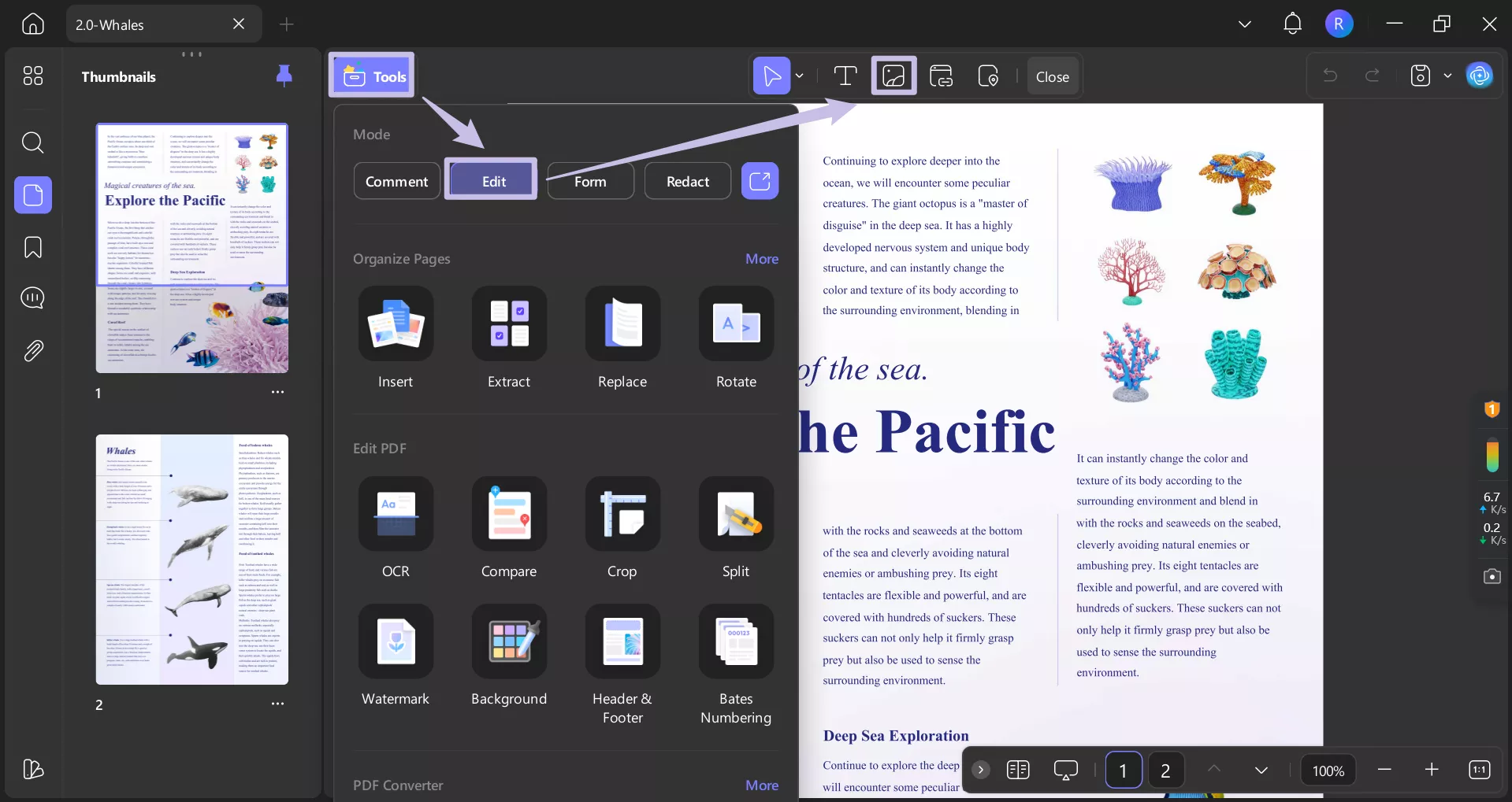 add image to your pdf updf windows