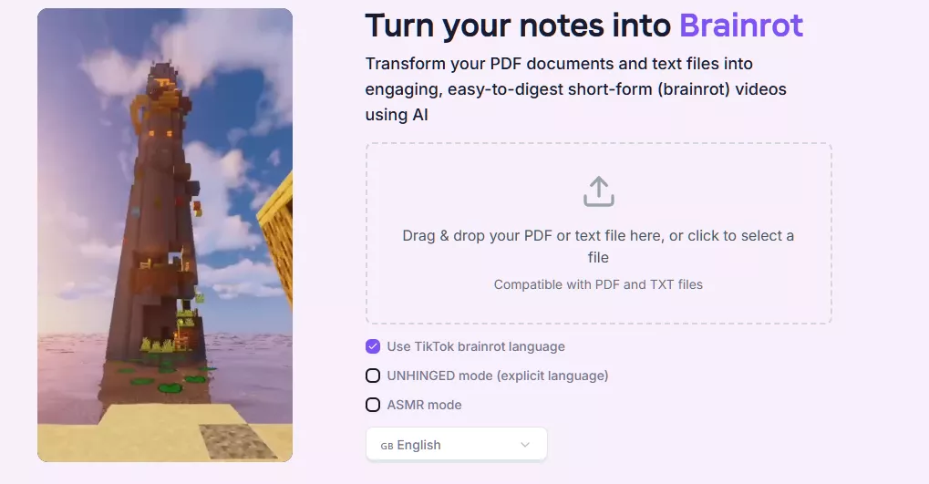 brainrot video raena ai