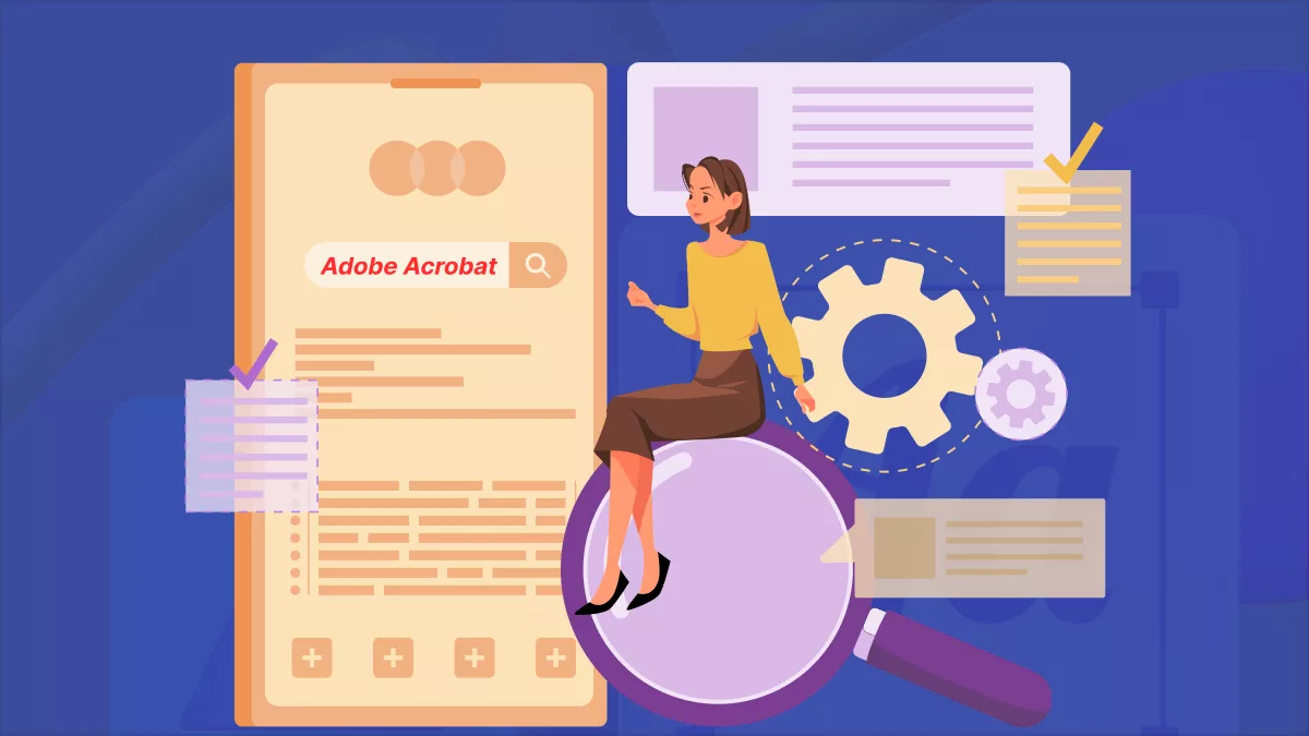 如何在 Adobe Acrobat 中進行查找與替換文字？