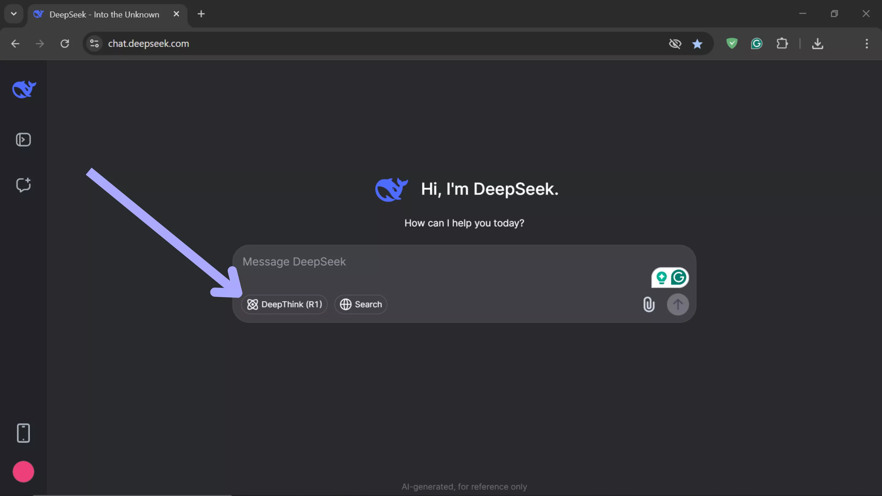 turn off deepseek r1