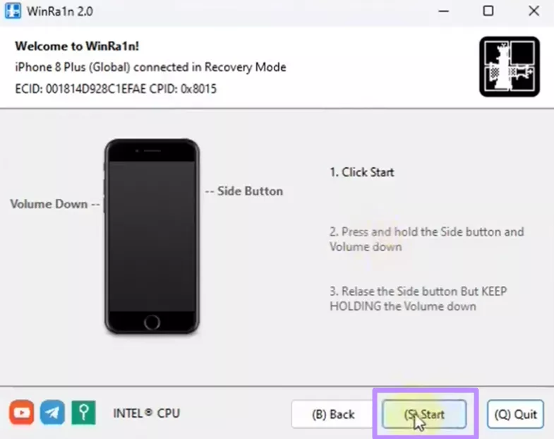 put your iphone in recovery mode
