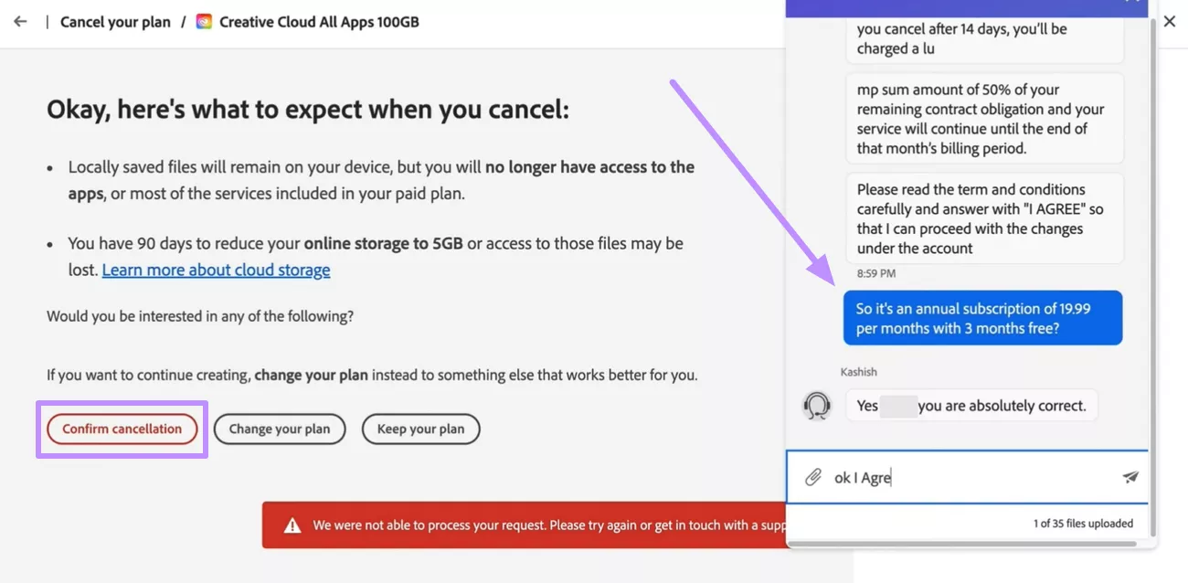 get adobe acrobat discount from chatbot