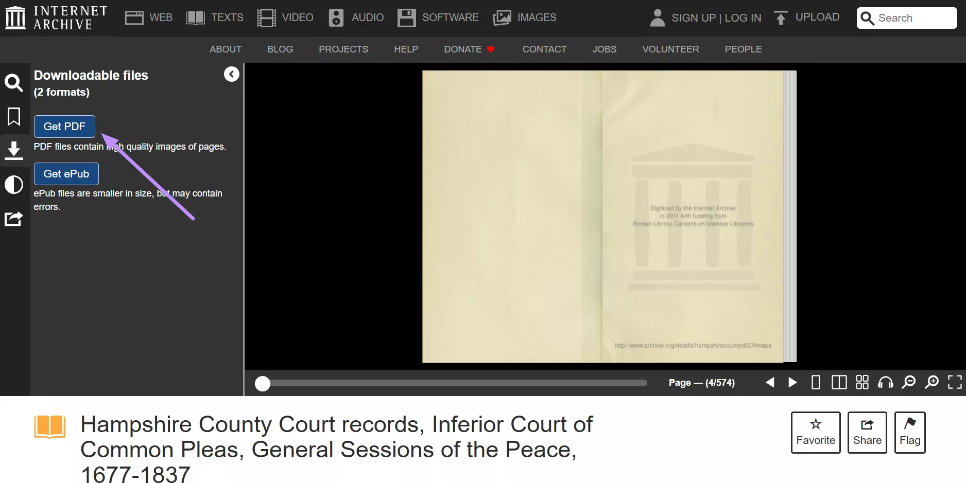 get book in pdf format internet archive