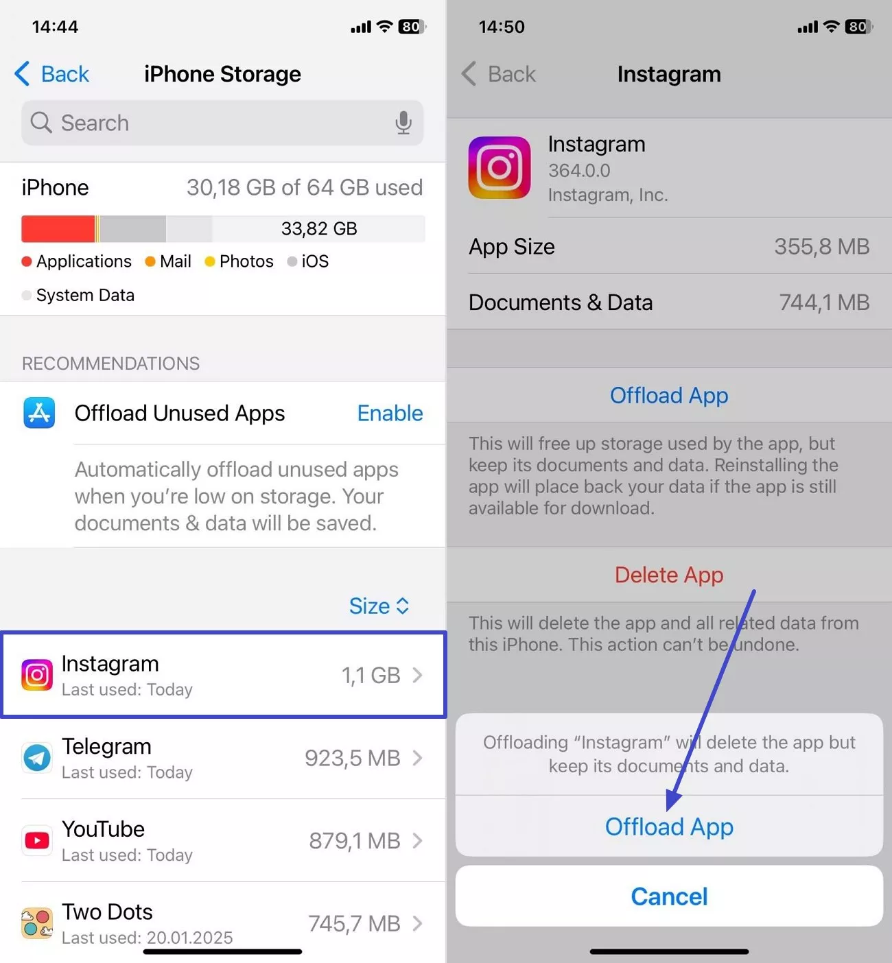 fix ios 26 clear storage 