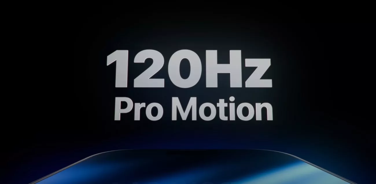 high refresh rate display iphone 17