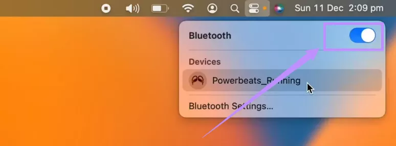 turn off bluetooth mac