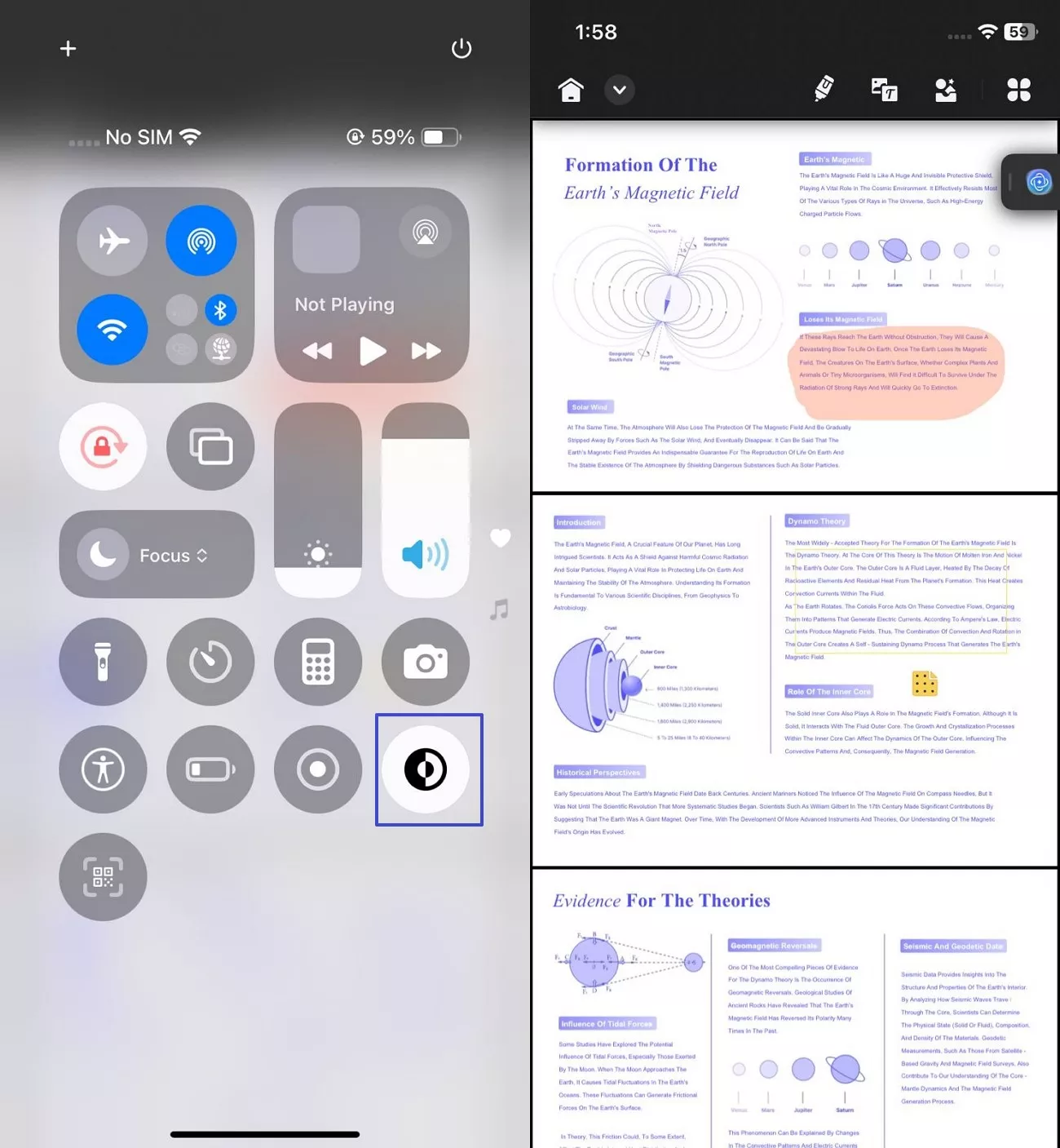 pick light and dark modes updf