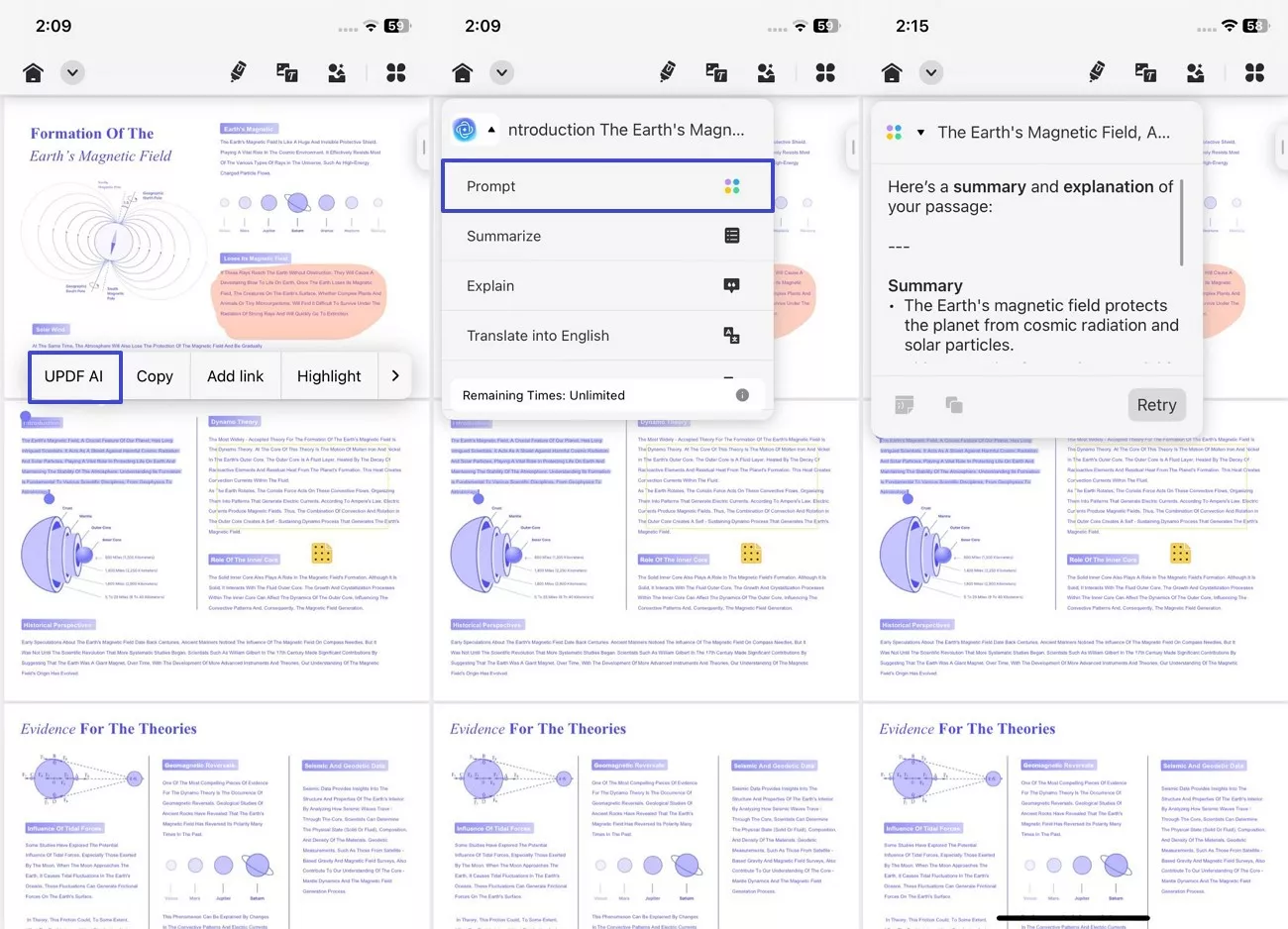 use updf ai ios 26 update