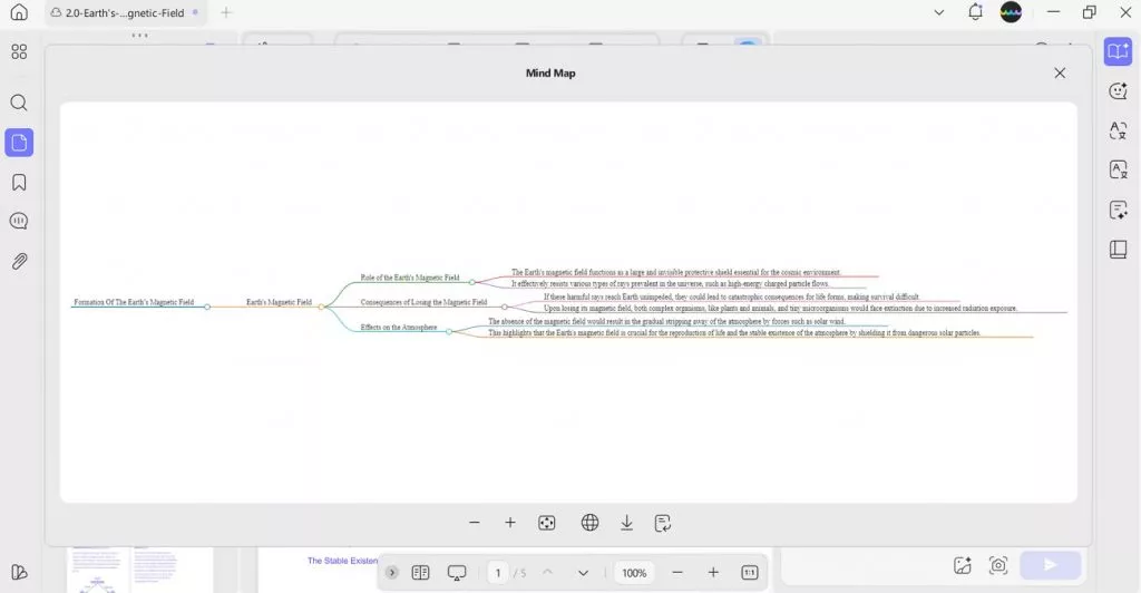 generate mind map pdf using updf