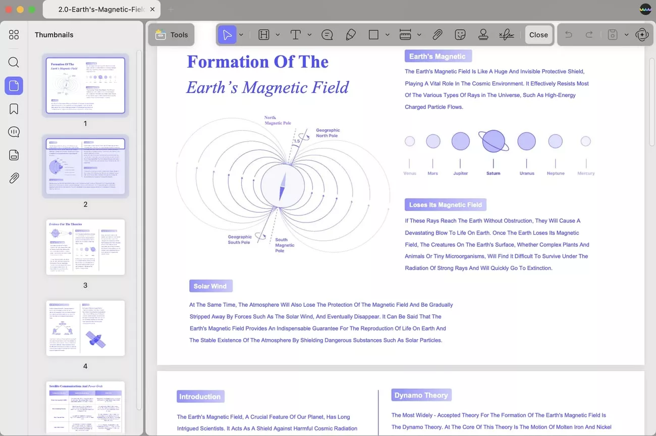 organize pdf files using updf mac