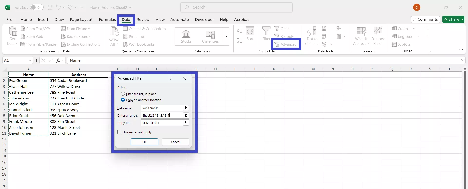 excel compare two files 1