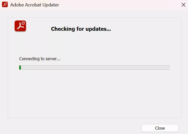 install the latest update acrobat windows