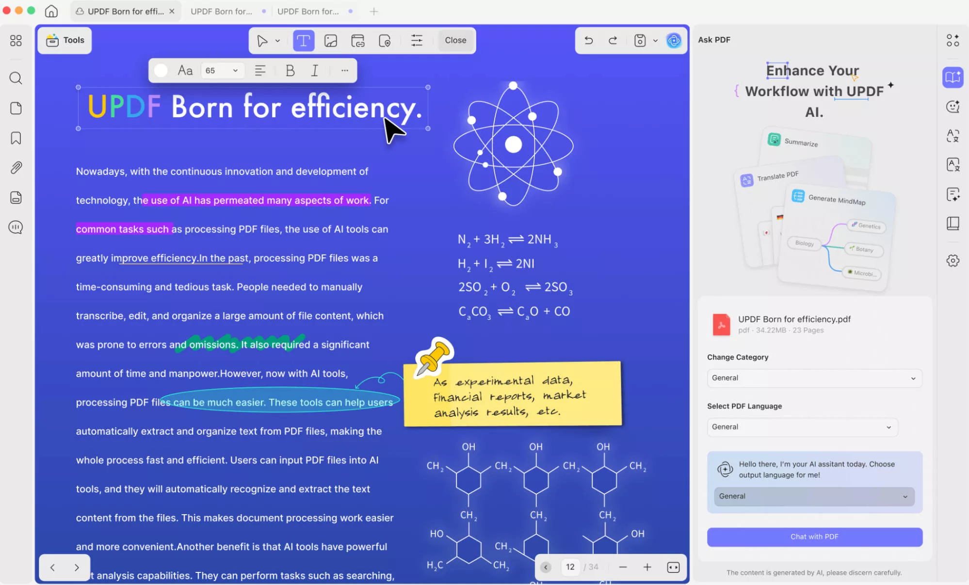 updf for mac interface