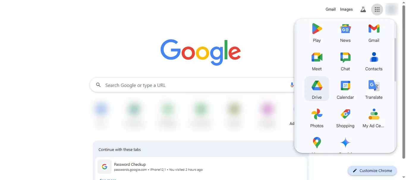 upload your pdf in google drive