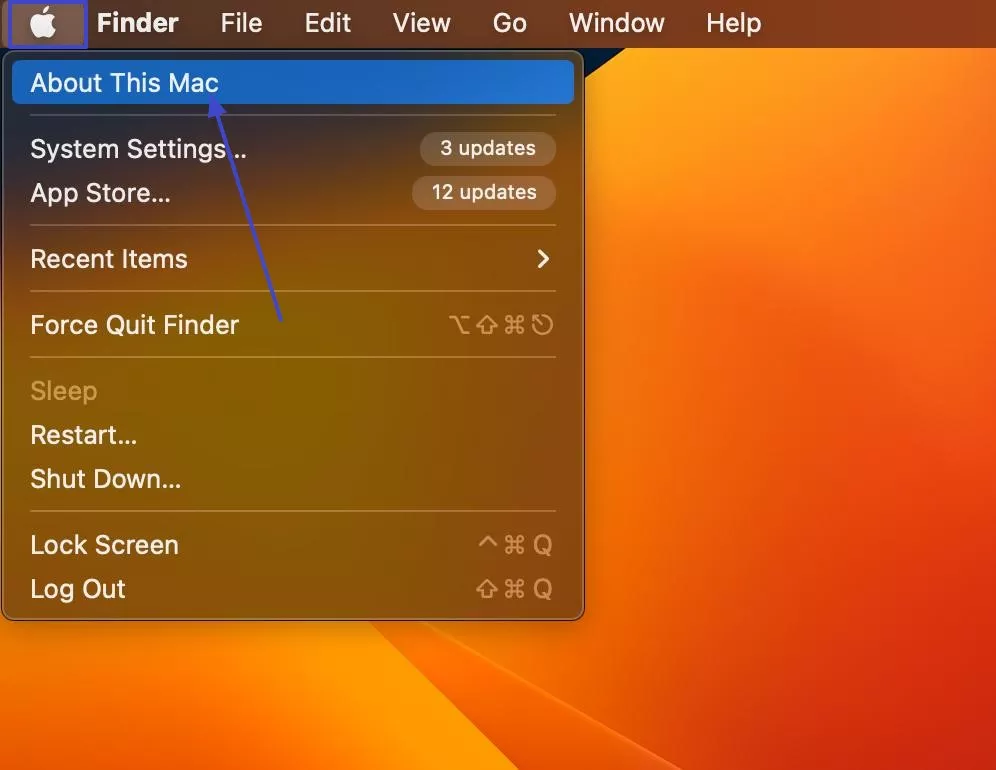 access about this mac section