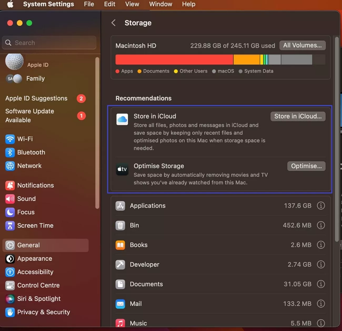 analyze store in cloud and optimize storage