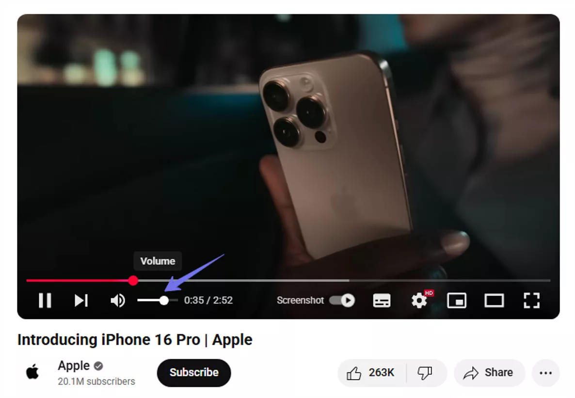 adjust the volume mac