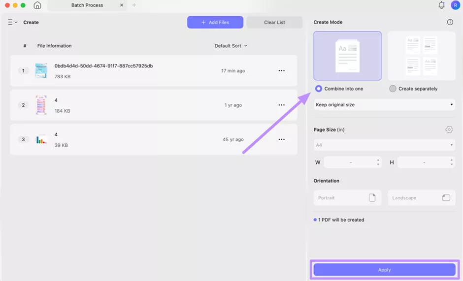 create pdfs from multiple mpo files updf mac