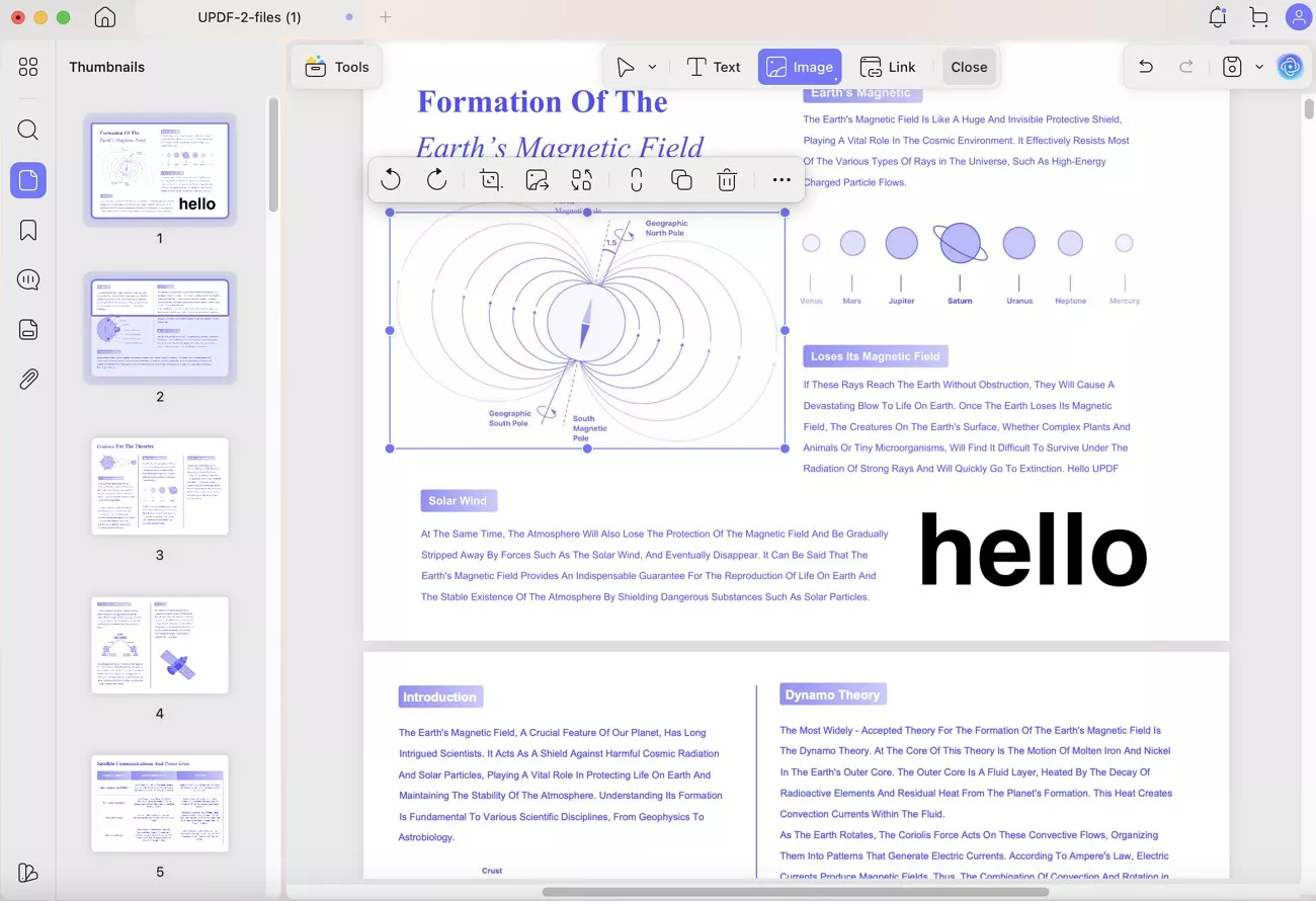 add text or image and link