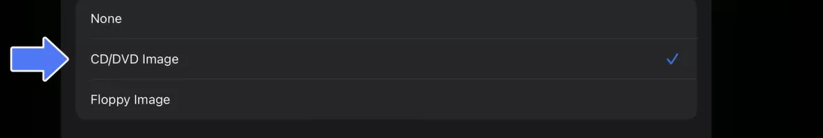  Creating a New Machine Using CD/DVD image file 
