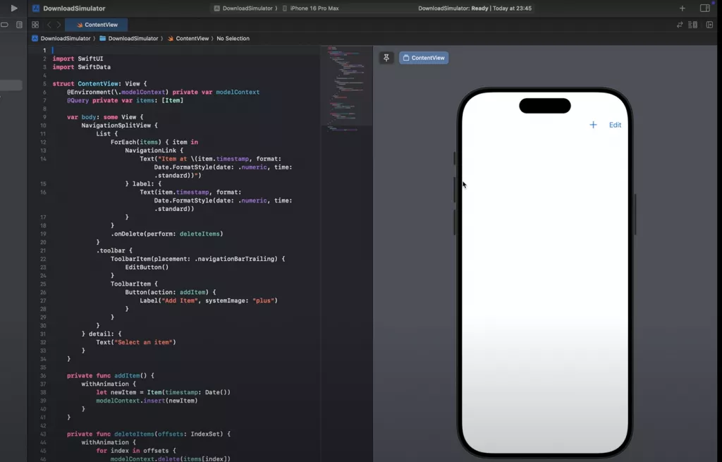 Successful Build and Run the Device    