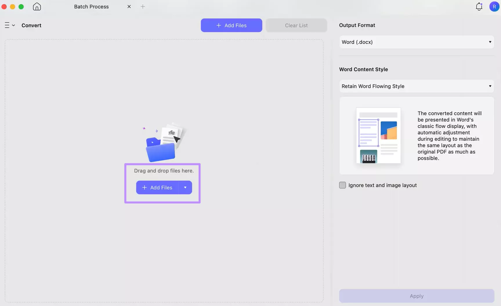import multiple arw files