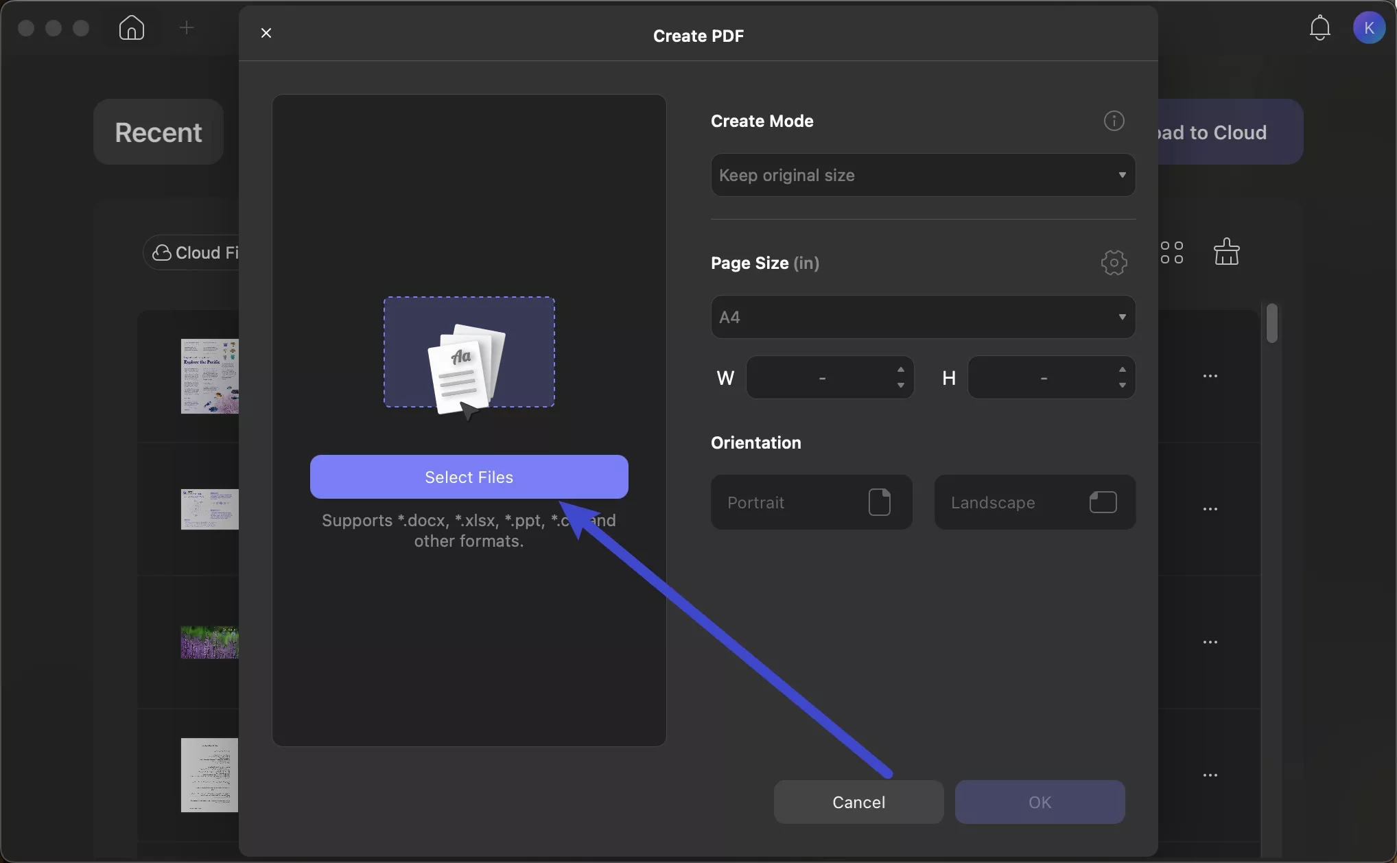 import tga file for conversion updf mac