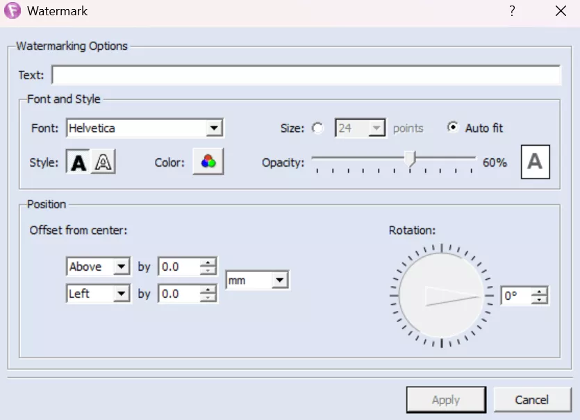  insert watermarks with fusion