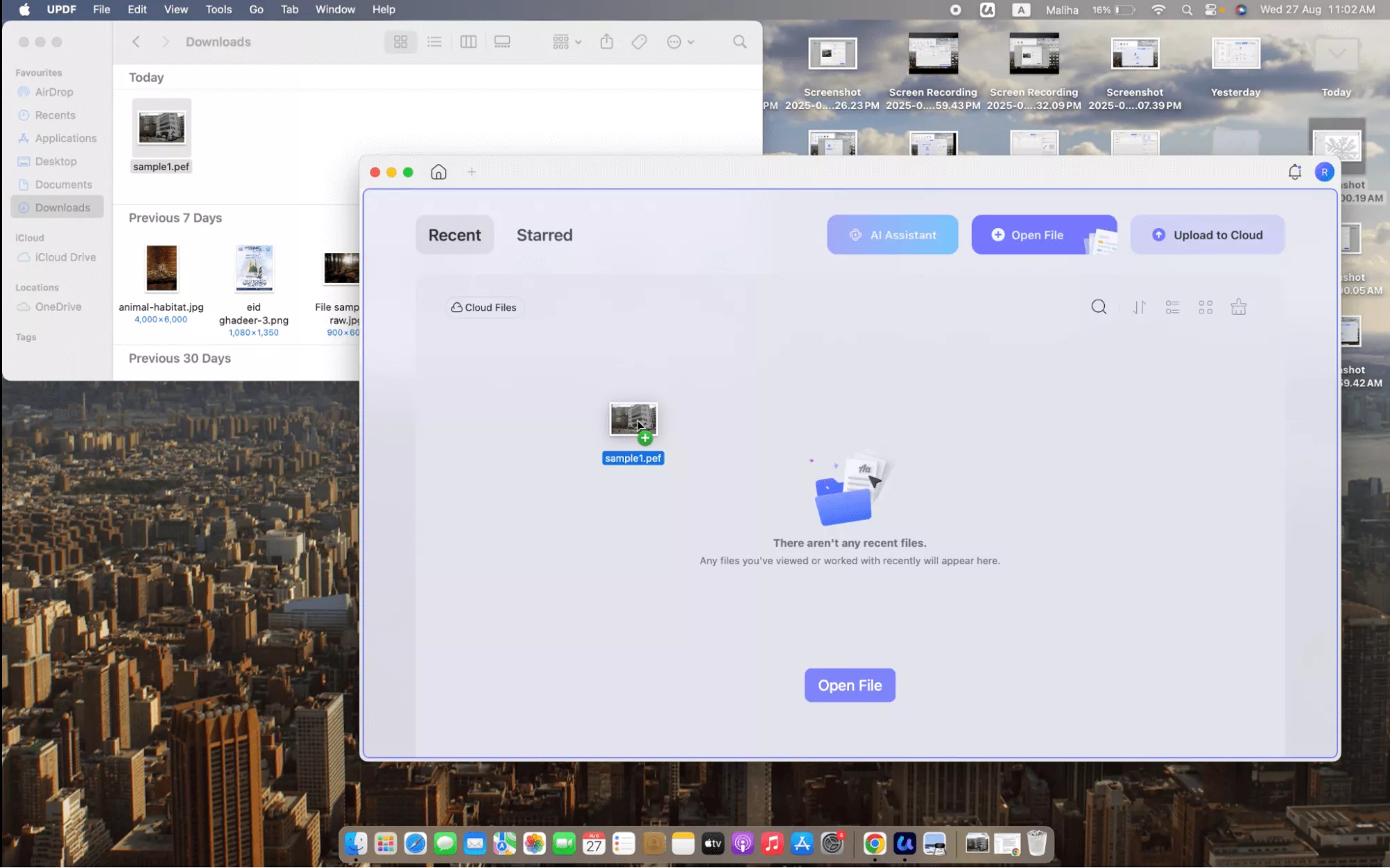 open pef file updf mac