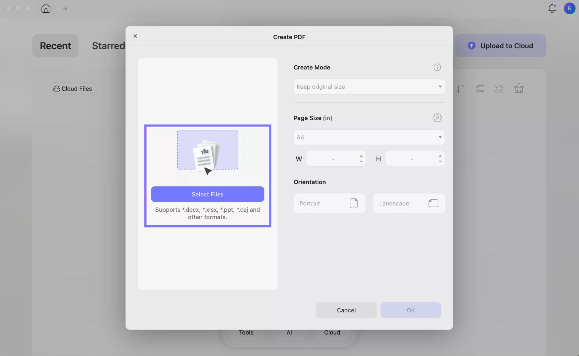open raf file updf mac