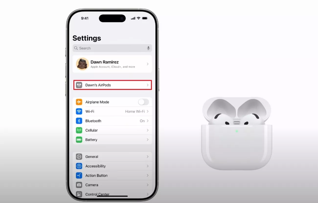 choose airpods iphone