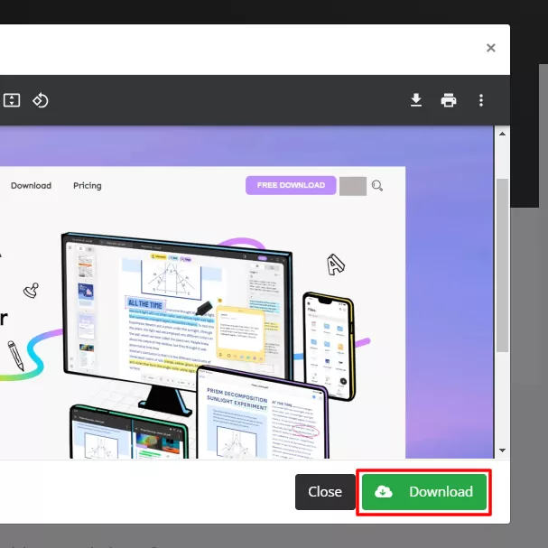 download the JFIF file after converted with cloudconvert.